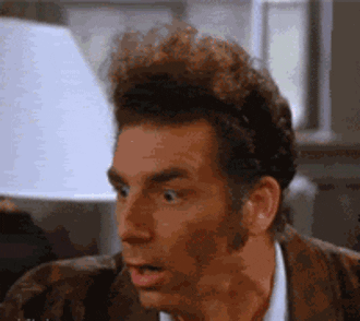 Kramer surprised gif